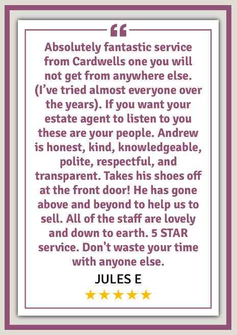 Jules E Cardwells 5 Star Review