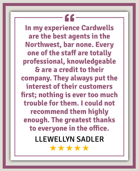 Llew Sadler Cardwells 5 Star Review