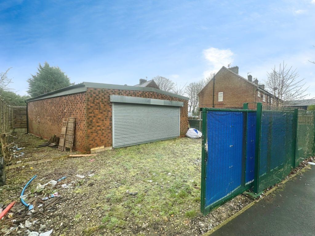 Garage Colony and Land at rear of Rufford Drive, Manchester